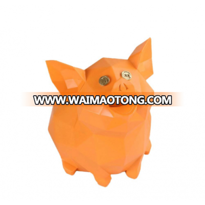 Resin piggy bank,money box,saving box for children gift