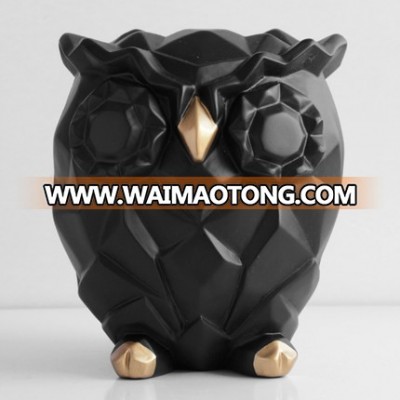 Decorative Resin Owl Figure